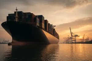 How Ship Finance Deals Work in Maritime Investment Banking