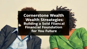 Cornerstone Wealth Strategies: Building a Solid Financial Foundation for Your Future