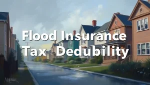 Flood Insurance Tax Deductibility: What Property Owners Need to Know