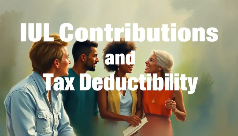 IUL Contributions and Tax Deductibility: What You Need to Know